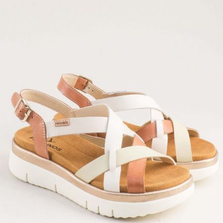 PIKOLINOS дамски сандали в пъстри цветове с кръстосани кайшки 0650kps