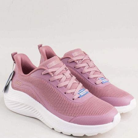 SKECHERS дамски сникърси в розов цвят на олекотено ходило 117483rz