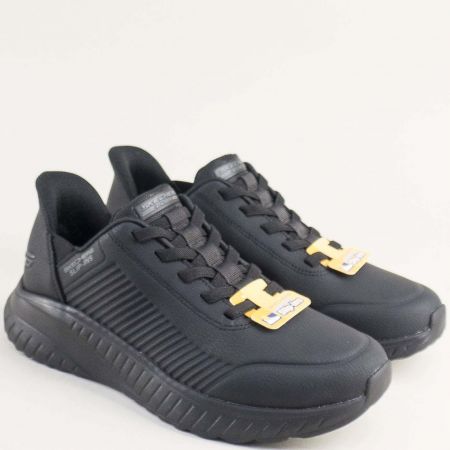 SKECHERS мъжки маратонки с връзки в черен цвят 118305ch
