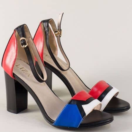 Модерни дамски сандали в няколко цвята на висок стабилен ток 1379488ps