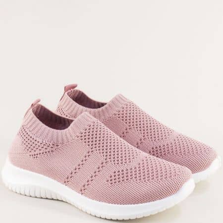 Спортни дамски обувки в розов цвят- MAT STAR 138145rz