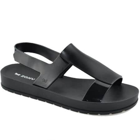 Бразилски дамски сандали в черен цвят- ZAXY 1736890058