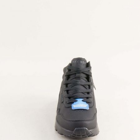 Комфортни дамски сникърси с мемори стелка в черно SKECHERS