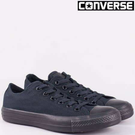 Дамски кецове Converse в черен цвят на равно ходило 5039-40ch