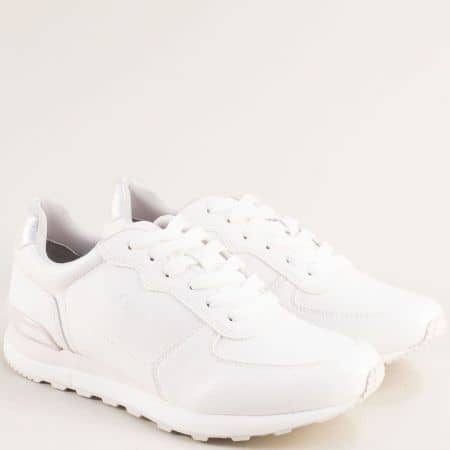 Бели дамски обувки S.Oliver с memory пяна 523664b