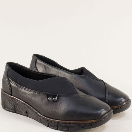 Обувка на платформа RIEKER ANTISTRESS в черно 53763ch