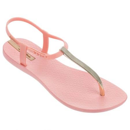 Бразилски дамски сандали в розово и злато- IPANEMA 8228322031