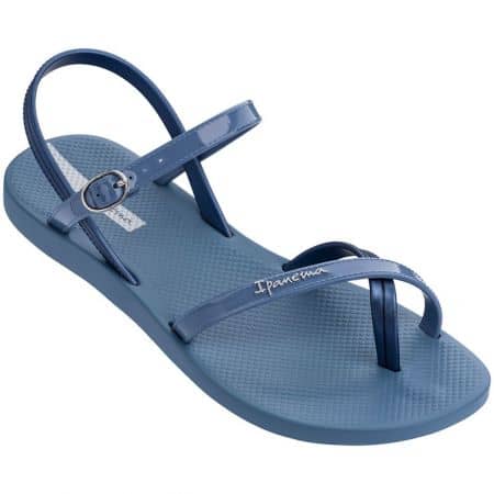 Дамски сандали на равно ходило- IPANEMA в син цвят 8268220729