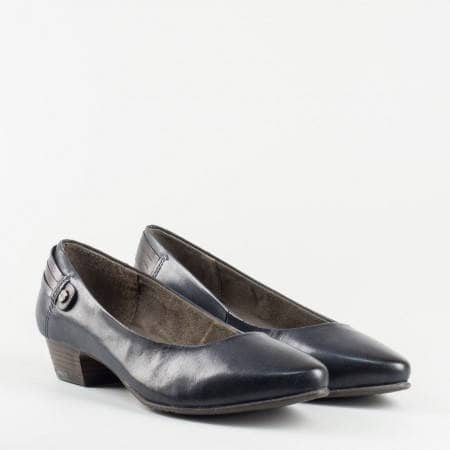 Дамски комфортни обувки с вградена Flex-Comfort система на немския производител Jana в син цвят 8822200s
