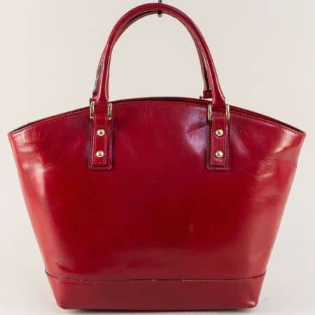 Елегантна дамска чанта в червен цвят  a82chv1