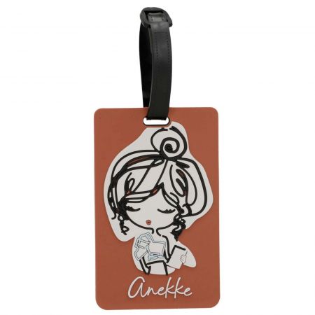 Дизайнерски индикатор за багаж ANEKKE със закачлив принт an42570-102