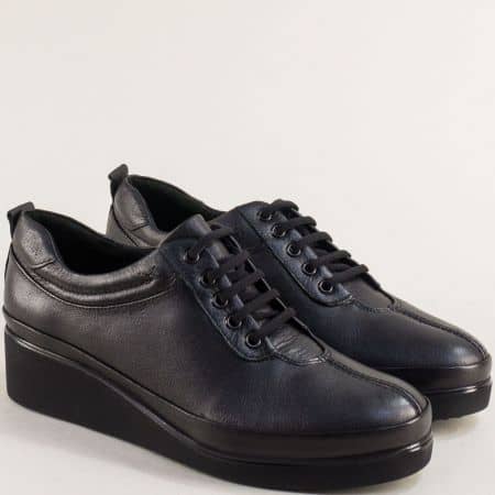 Дамски черни ежедневни обувки b019ch