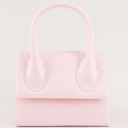 Малка кокетна дамска чанта в розов цвят ch0165rz