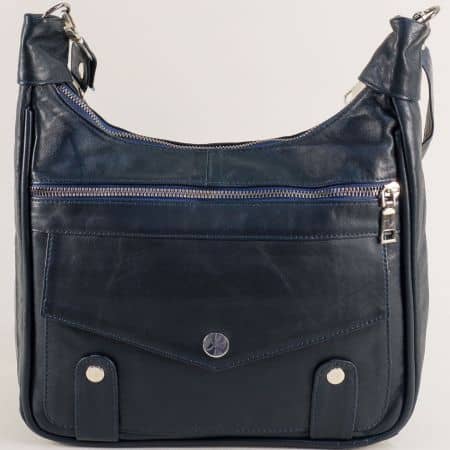 Ежедневна дамска чанта с дълга дръжка в черно ch0712s