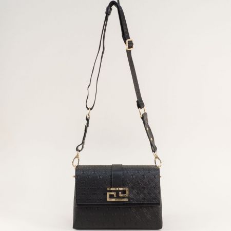 Елегантна дамска чанта за през рамо в черен цвят ch1009ch1