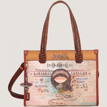 Дизайнерска дамска чанта в пъстри цветове Anekke ch36602-182