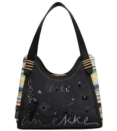 Anekke Studio тъмносиня дамска чанта за през рамо ch38752-203