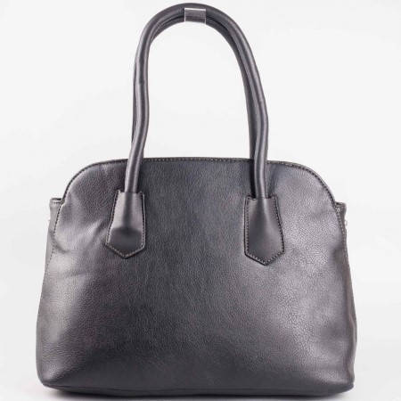 Дамска практична чанта на известната френска марка David Jones в черен цвят ch3947-2ch