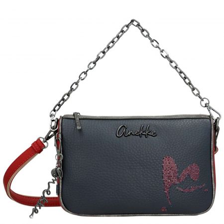 Синя дамска чанта Anekke Essentials с атрактивна къса дръжка ch42603-588-3