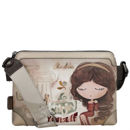 ANEKKE Muse дамска чанта на испански производител с ефектна декорация  ch42703-160