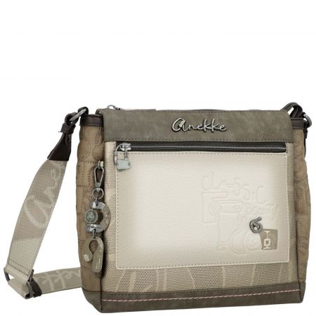 Спортна дамска чанта ANEKKE в модерни свежи цветове и дълга дръжка ch42713-039