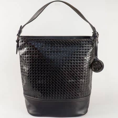 Стилна дамска чанта тип торба David Jones в черно ch5209-1ch