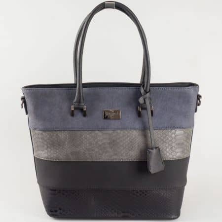 Дамска чанта David Jones от еко кожа в цветова комбинация ch5256-2ch