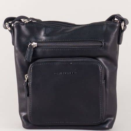 Дамска чанта David Jones с дълга дръжка в черно ch5299-2ch