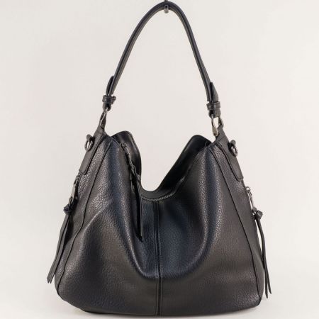 Всекидневна дамска чанта в черен цвят ch6436ch