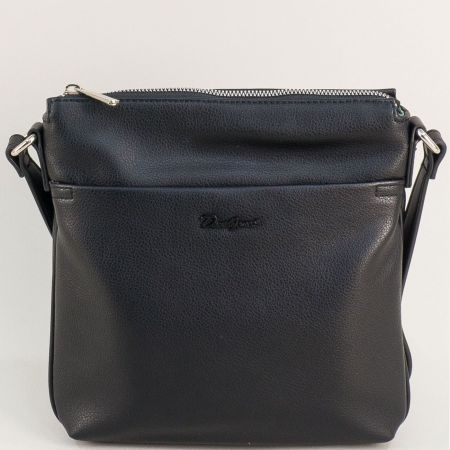 Ежедневна дамска чанта в черен цвят David Jones ch6511-1ch