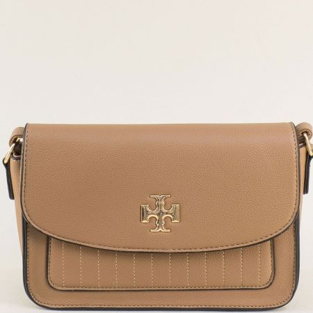 Компактна малка дамска чанта в кафяв цвят ch7154bj