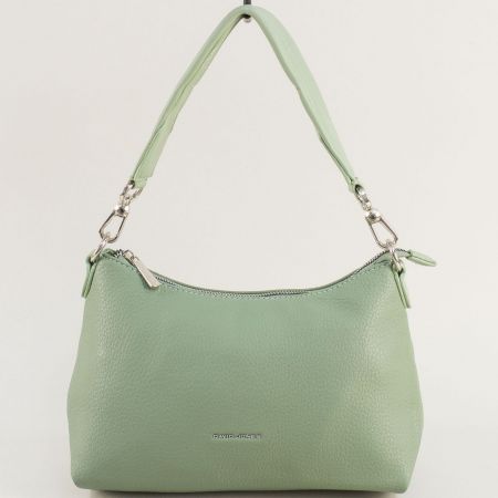 Ежедневна дамска малка чанта за през рамо в зелено cm6417z