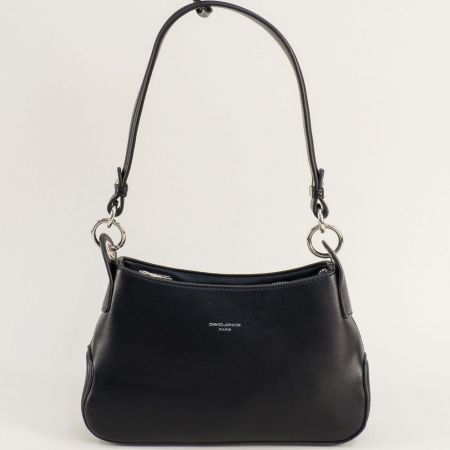 Черна ежедневна дамска чанта на DAVID JONES cm6418ch