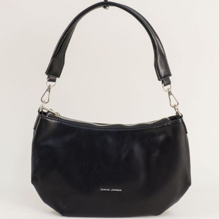 Ежедневна дамска чанта на DAVID JONES в черен цвят cm6430ch