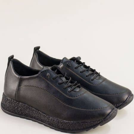 Дамски черни спортни обувки e1901-40ch