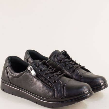 Дамски черни спортни обувки  m062ch