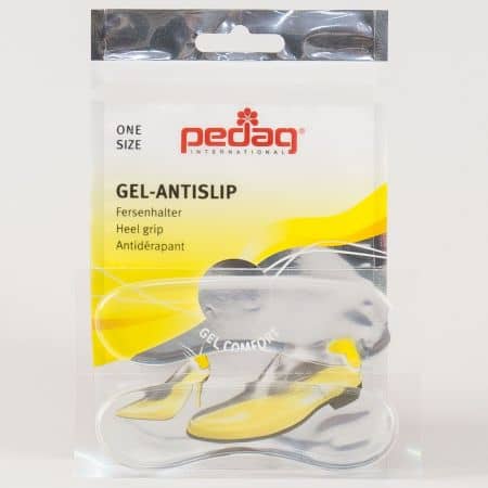 Силиконова подложка Pedag GEL-ANTISLIP за глезена, която предотвратява изваждането на крака от обувката p-138