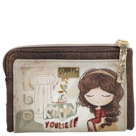 Меко дамско портмоне с атрактивен цветен дизайн и RFID защита ANEKKE  p42709-912