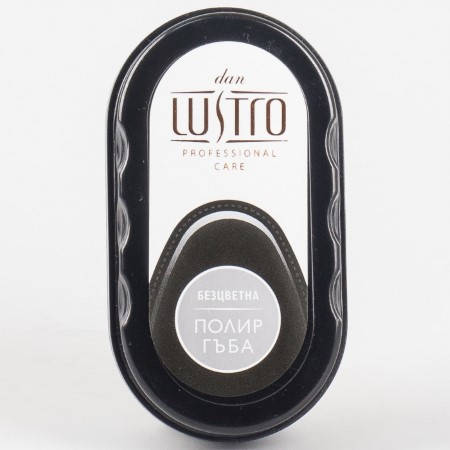 LUSTRO - Безцветна гъба за полиране на гладка кожа s-427